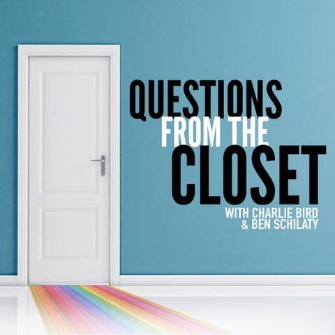 Questions from the closet podcast cover