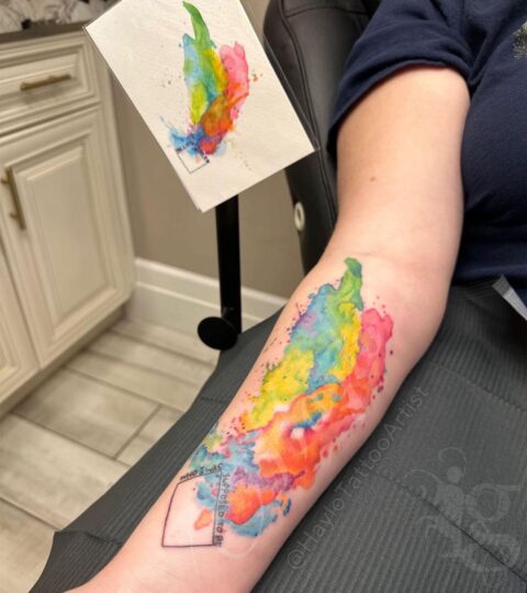 Picture of Colette's tattoo